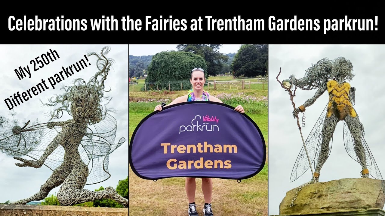 Running my 250th Different parkrun at Trentham Gardens parkrun followed by Trentham Monkey Forest!