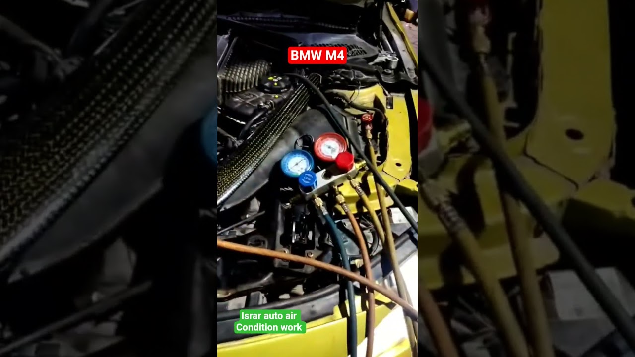 BMW M4 Ac work Israr Auto Air Condition 