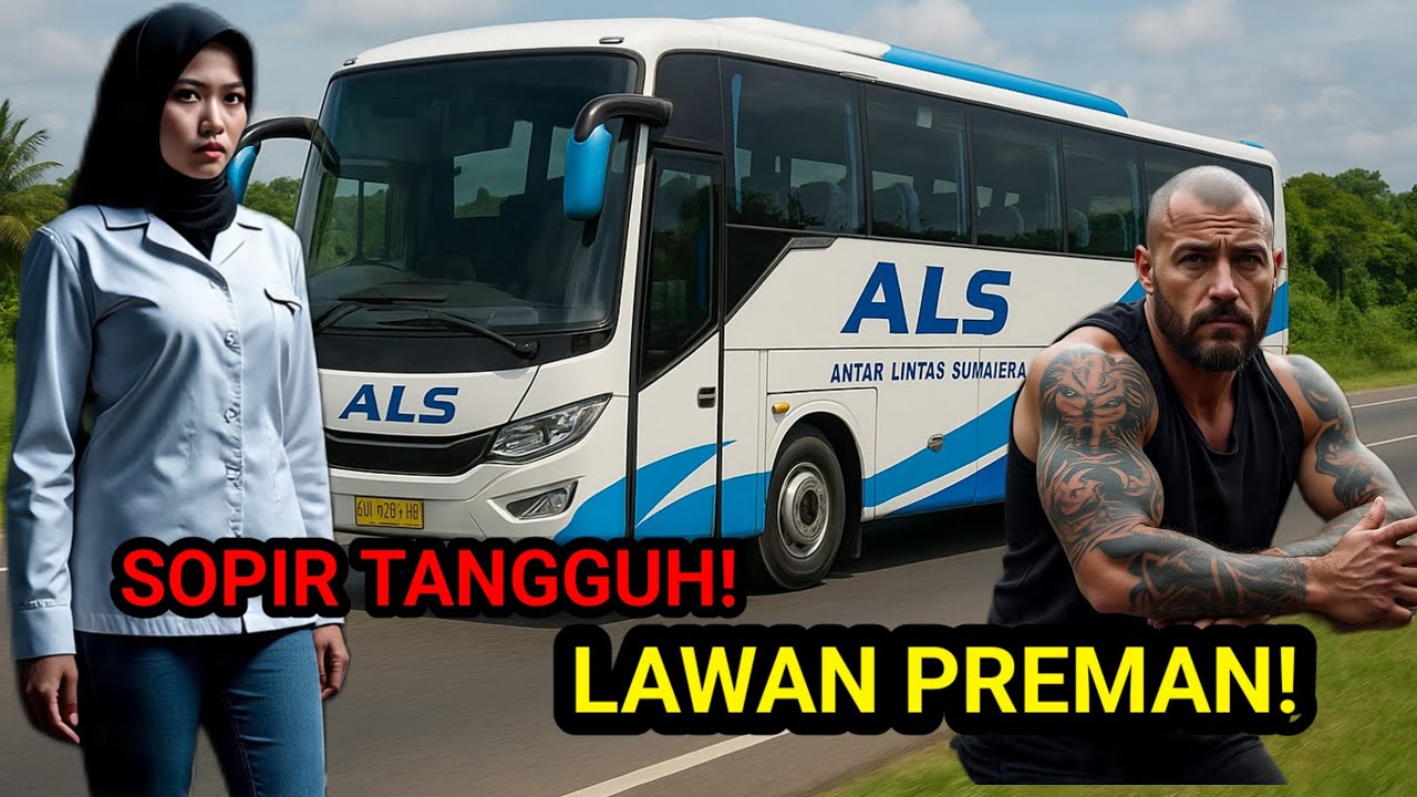 PREMAN GEMETAR! SOPIR BUS WANITA TANGGUH LAWAN KETIDAKADILAN DIJALANAN
