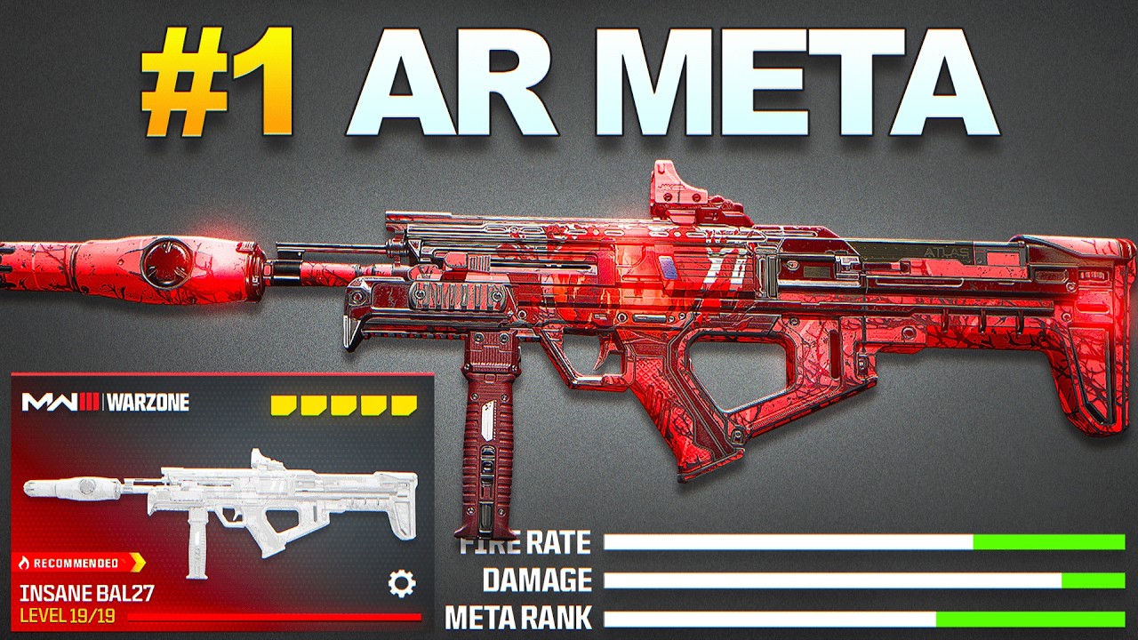 new *BROKEN* AR META in WARZONE 3 & MW3.. 👑 (Fastest TTK Loadout)
