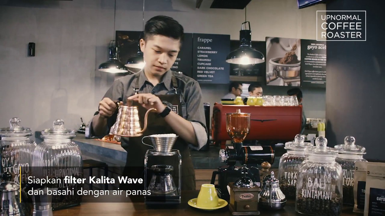 Upnormal Coffee Roaster | Kalita Wave Brewing Process