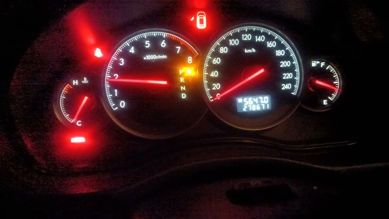 Replace Subaru  outback BP9 USDM odometer miles to km and climate fahrenheit to Celsius