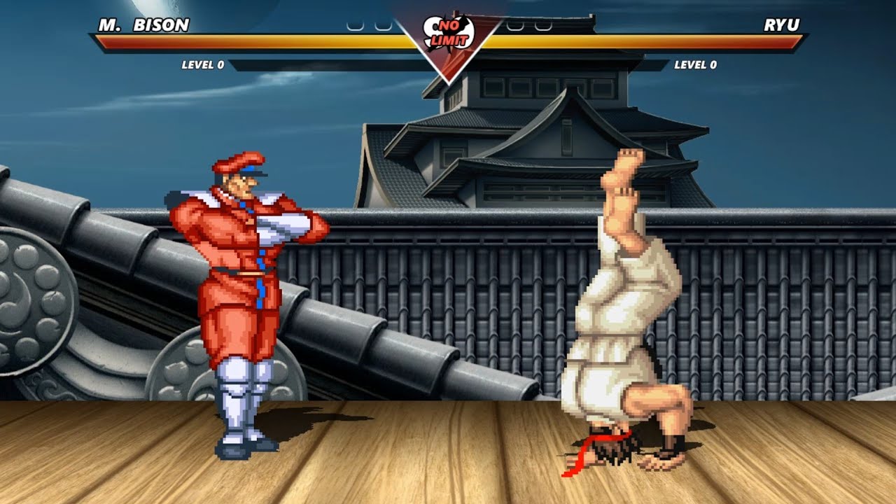 M BISON vs RYU     - The most epic fight ever made !
