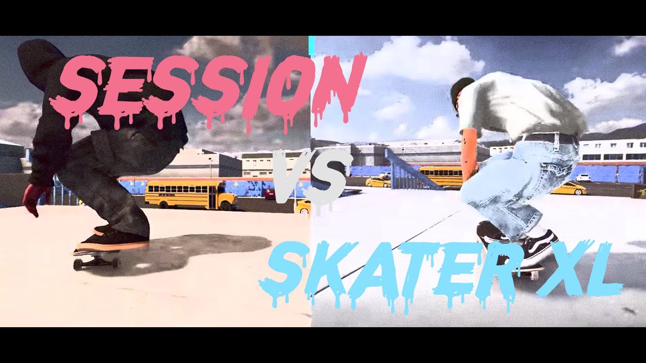 SkaterXL Vanilla vs SkaterXL Modded vs Session - Flip Animation Comparison - What's your preference?
