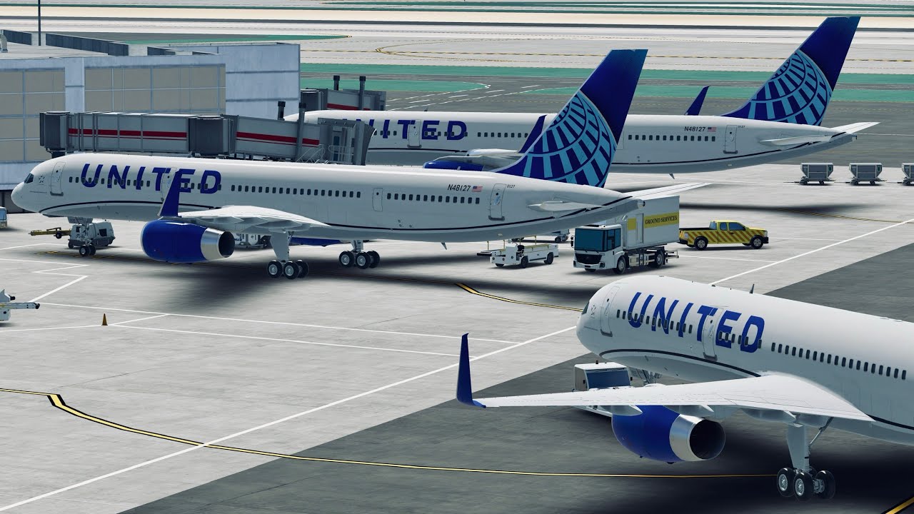 Infinite Flight GLOBAL 24.3: Los Angeles (LAX) to Chicago (ORD) | United Airlines | Boeing 757-200
