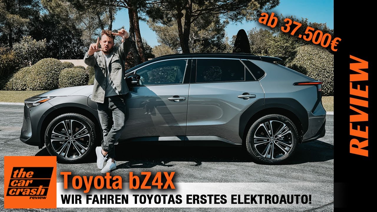Toyota bZ4X im Test (2022) Wir fahren Toyotas erstes Elektroauto ab 37.500&euro;! Fahrbericht | Review