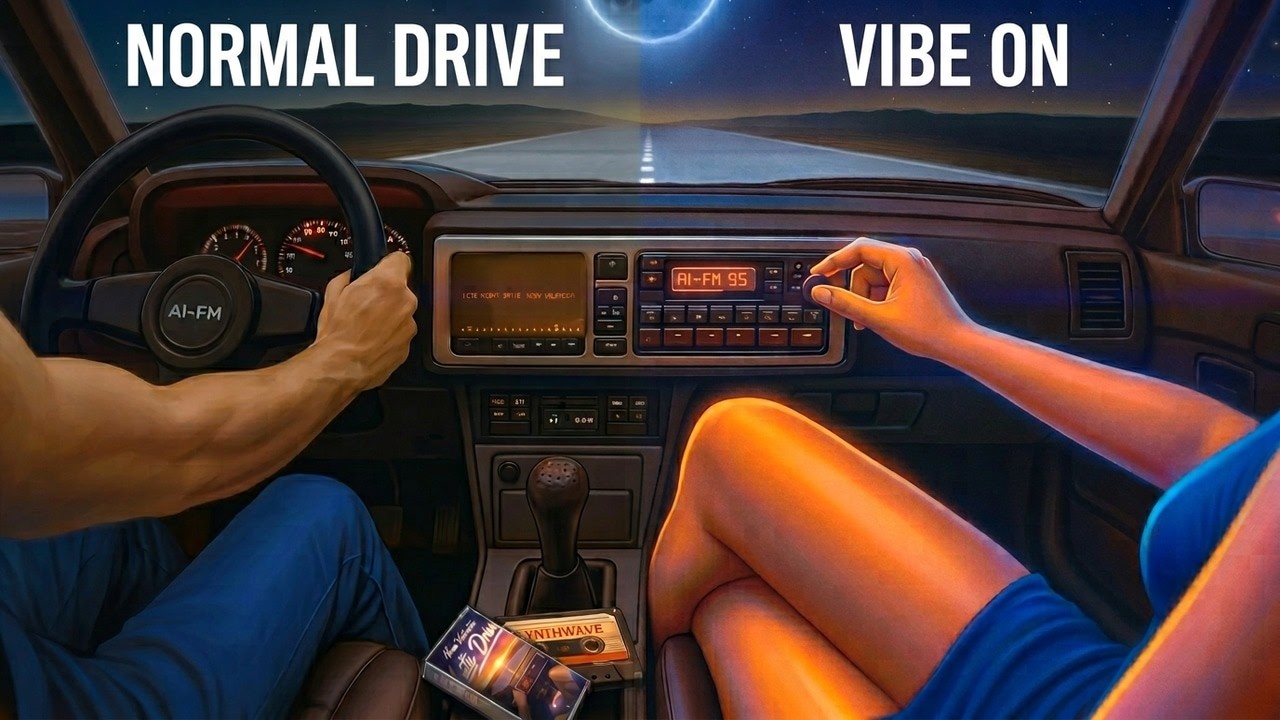 Night Drive Nostalgia • Lo-fi Retro Highway Vibes