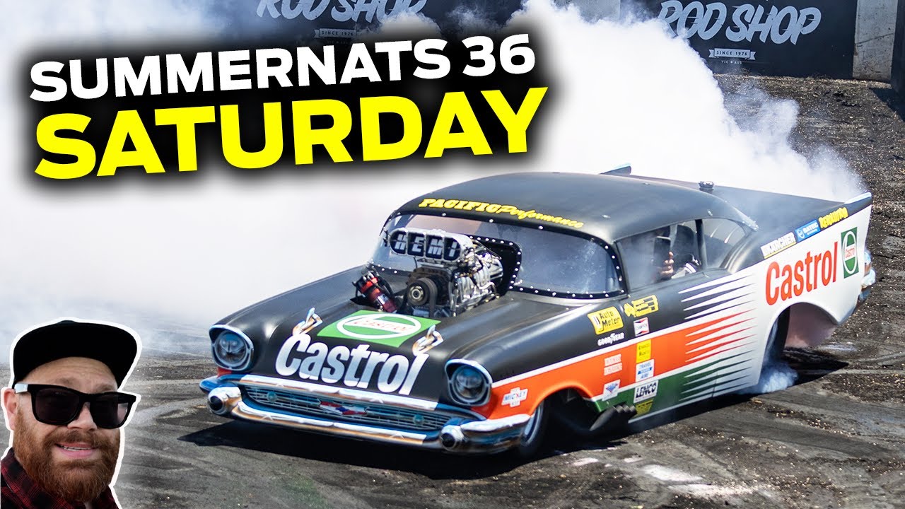 Summernats 36, суббота — финал Burnout, суперкруиз и многое другое