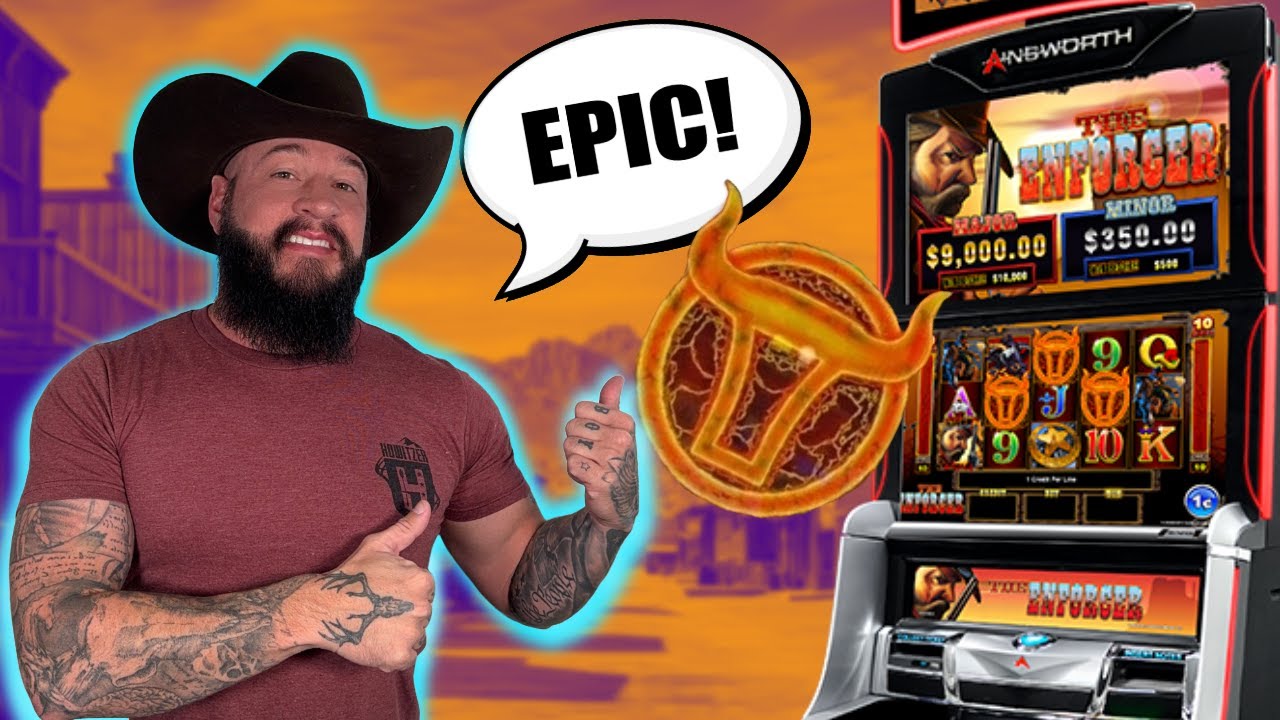 This Slot Machine had an INCREDIBLE run! 🎰 The Enforcer! WOW! 🤩 Bonus after Bonus