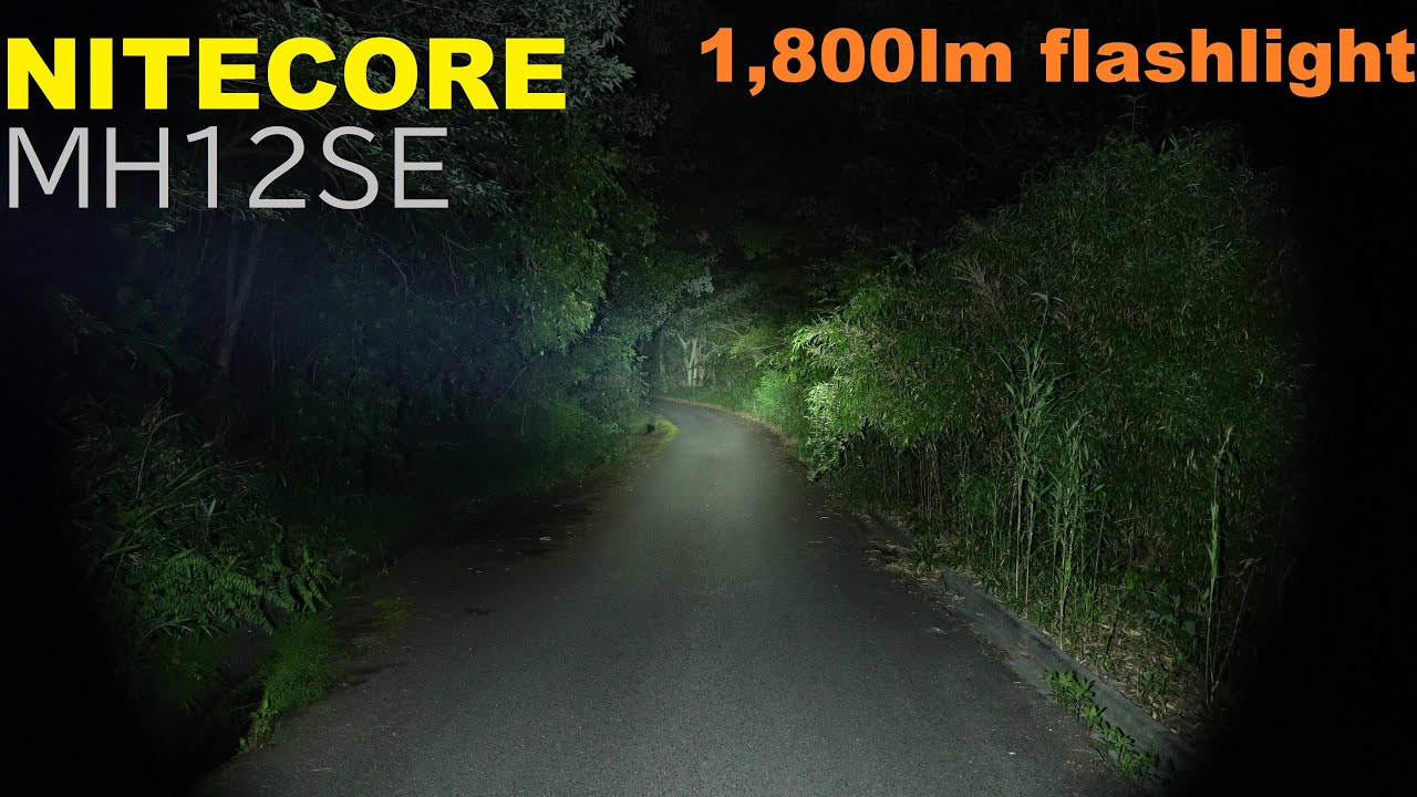 NITECORE MH12SE 1,800lm #flashlight