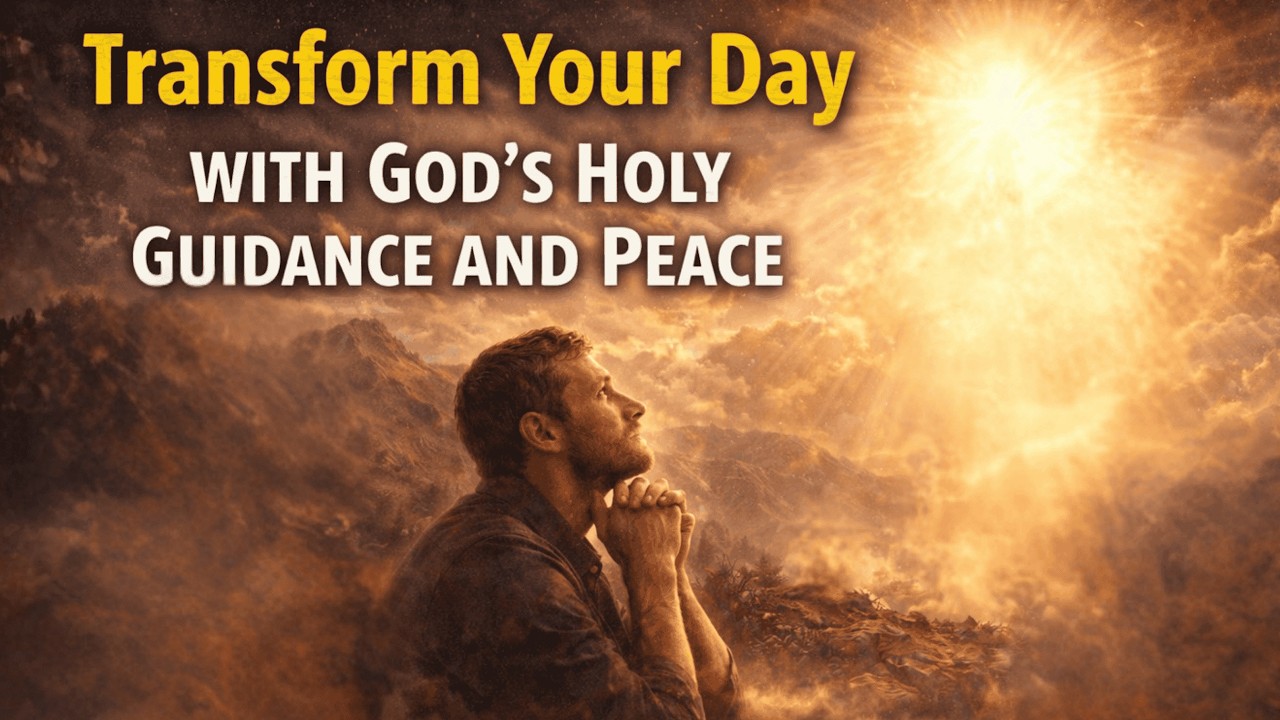 Transform Your Day with God's Holy Guidance and Peace