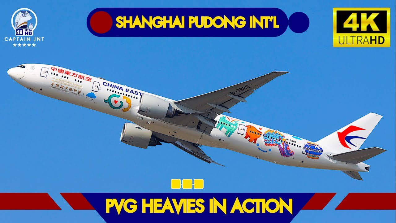 30+ MINUTES OF INTENSE PLANE SPOTTING  AT SHANGHAI PUDONG INT'L (PVG)