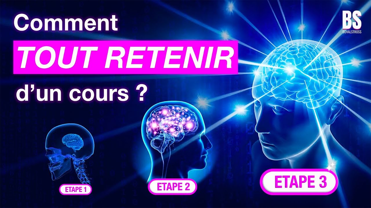 TOUT RETENIR en 3 &eacute;tapes