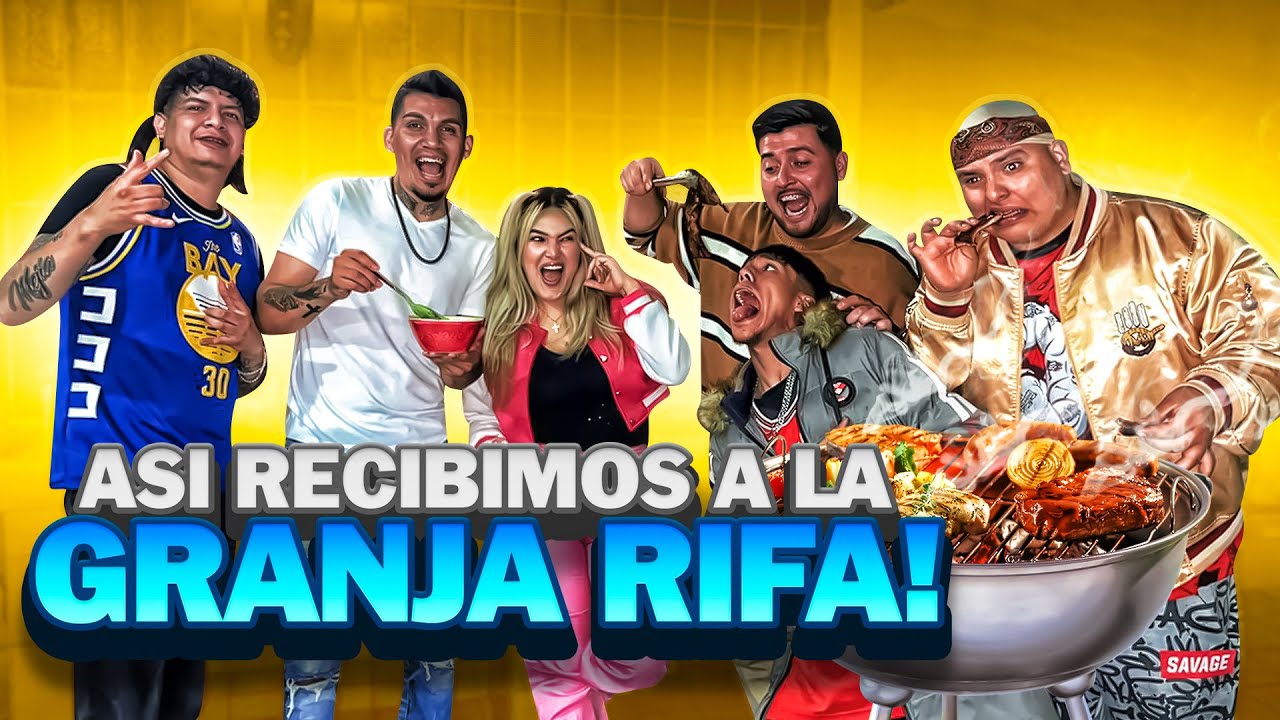 ASÍ RECIBIMOS A LA GRANJA RIFA🤩 | LOS SORPRENDIMOS CON UNA CARNITA ASADA