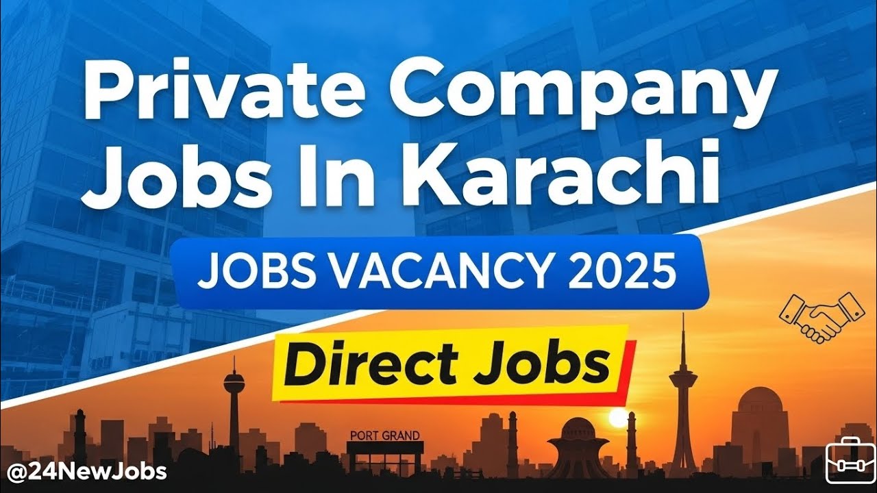 Private Company Jobs In Karachi | Jobs Vacancy 2025 | Direct Jobs | @HostingerJobs 