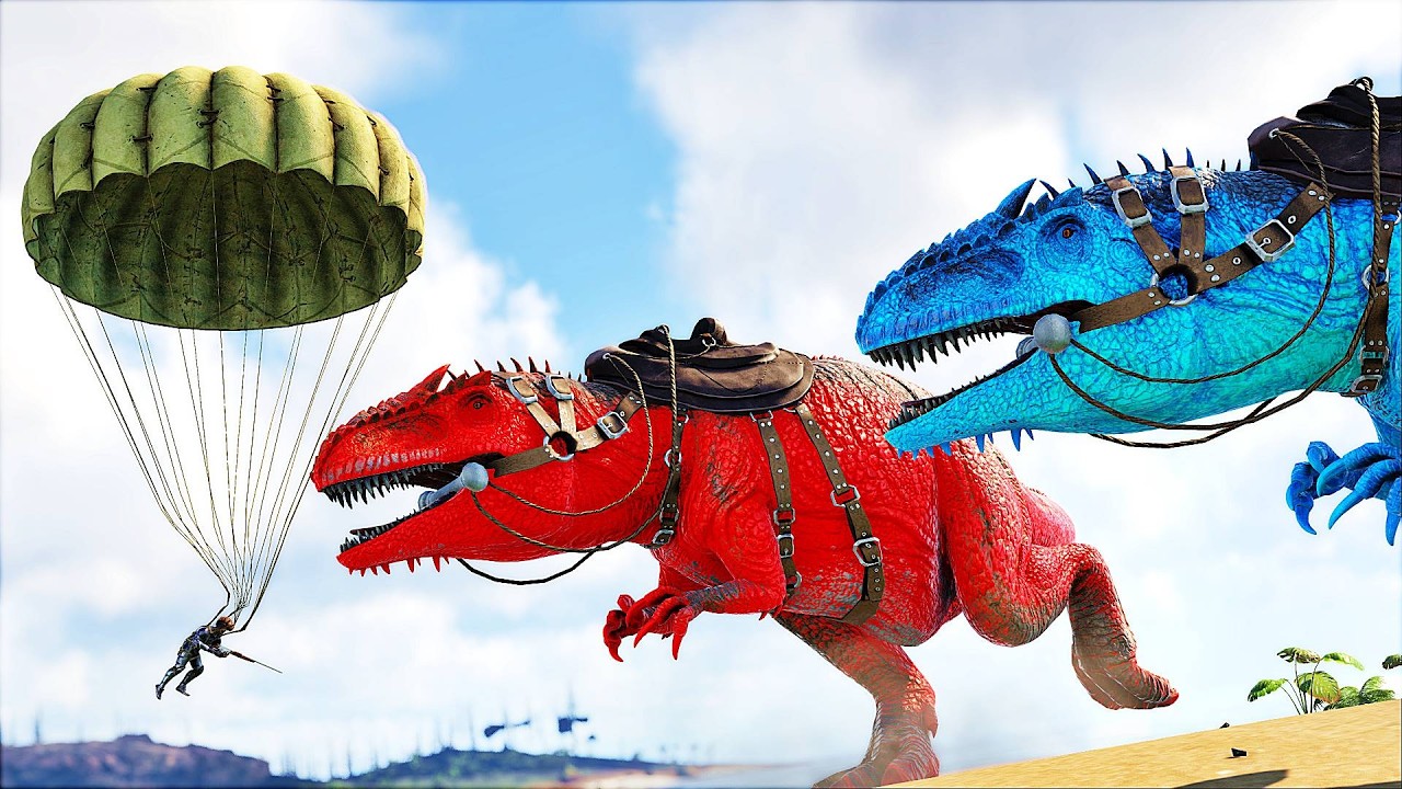ARK SUPER MODS - NENHUM DINOSSAURO RIVAL INVADE ESSA BASE! ARK SURVIVAL EVOLVED DINOSSAUROS 100 DIAS
