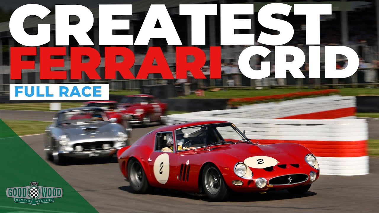 Ferrari 250 GTO vs LM vs SWB | 2023 Lavant Cup full race | Goodwood Revival