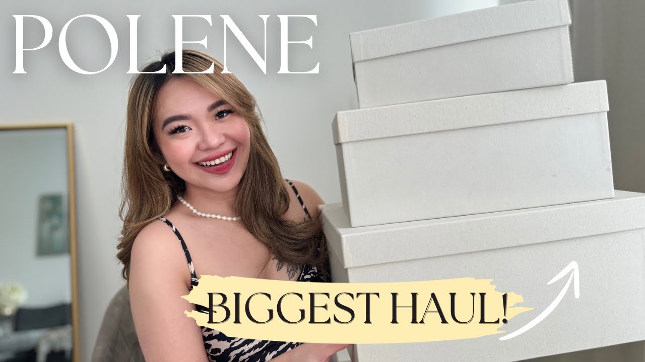 POLENE HAUL UNBOXING FROM POLENE PARIS STORE | Polene Cyme Bag Review, Pros & Cons, What Fits Inside
