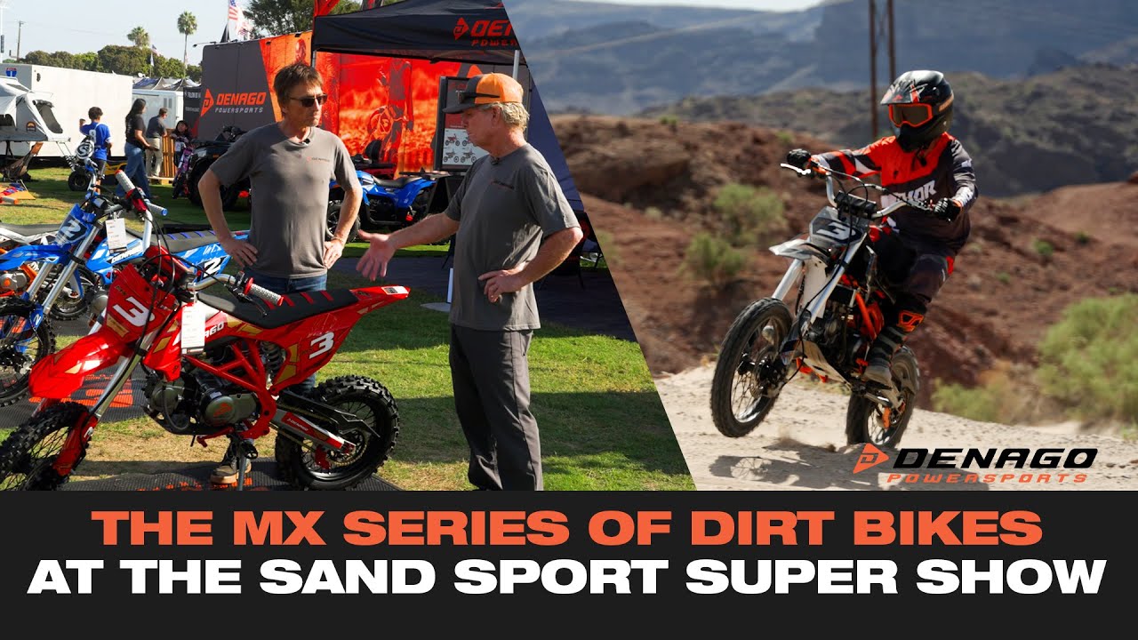 A Look Into The MX Series of Dirt Bikes at The Sand Sport Super Show