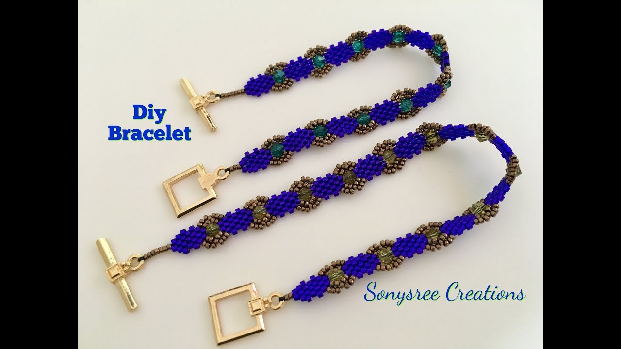 Beautiful bracelet 👍🏻...Simple & Elegant DIY