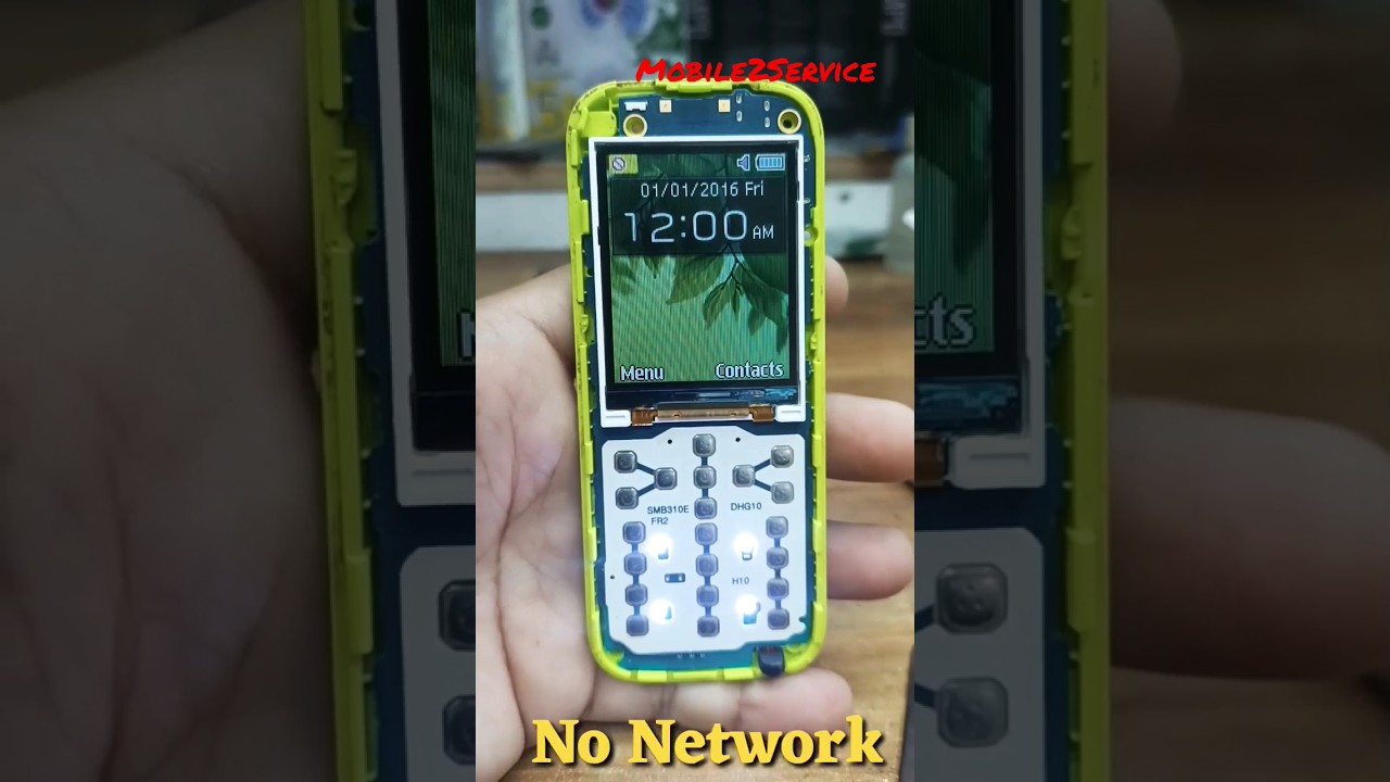 SamSung B310 No Service/Network#SamsungB310#nonetwork#mobile2service#reels#shorts#fix#repair#online