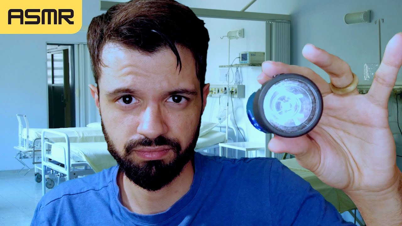 EXAMEN de Nervios craneales | ASMR Roleplay Médico, chequeo, citas sergas