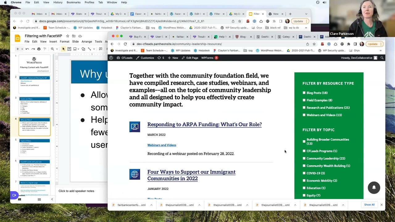 Filtering Content with FacetWP