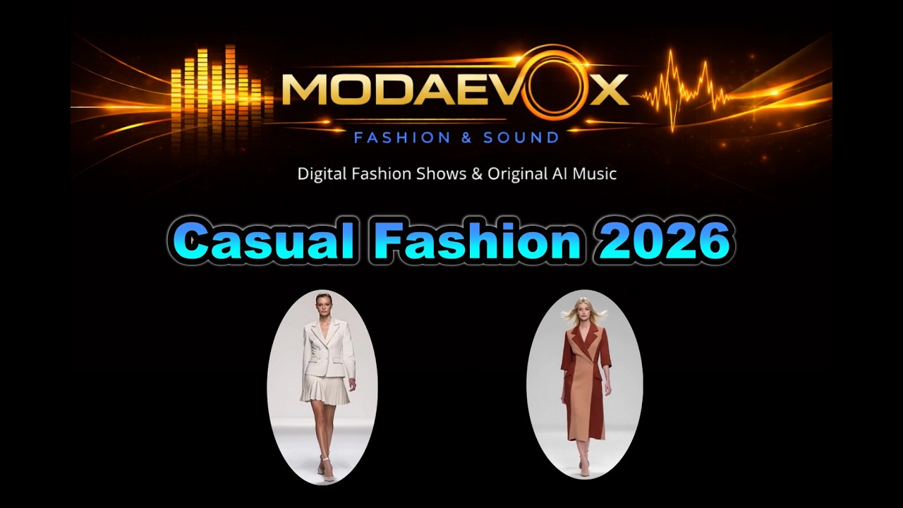 Casual Fashion 2026 | Desfile de Moda Elegante e Moderna