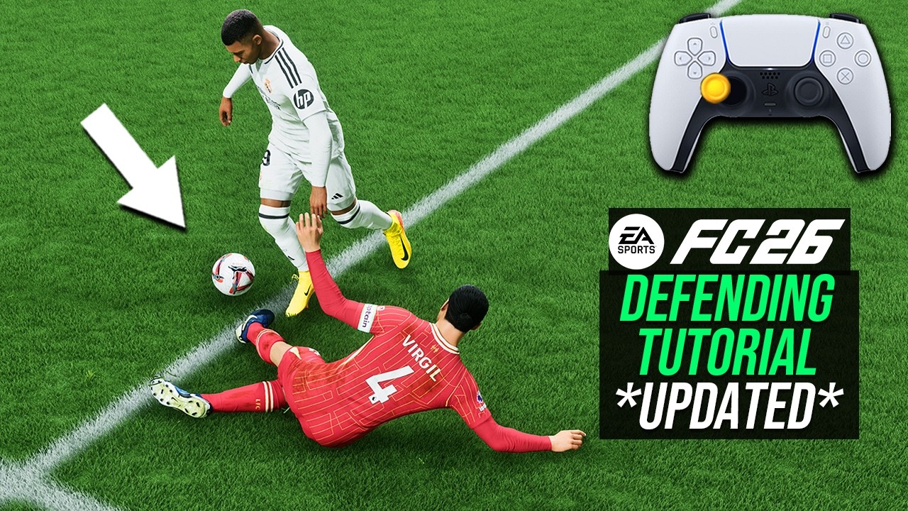 *ОБНОВЛЕНО* Как защищаться в FC 26: гайд по защите и пример геймплея (С ОТОБРАЖЕНИЕМ КОНТРОЛЛЕРА)...