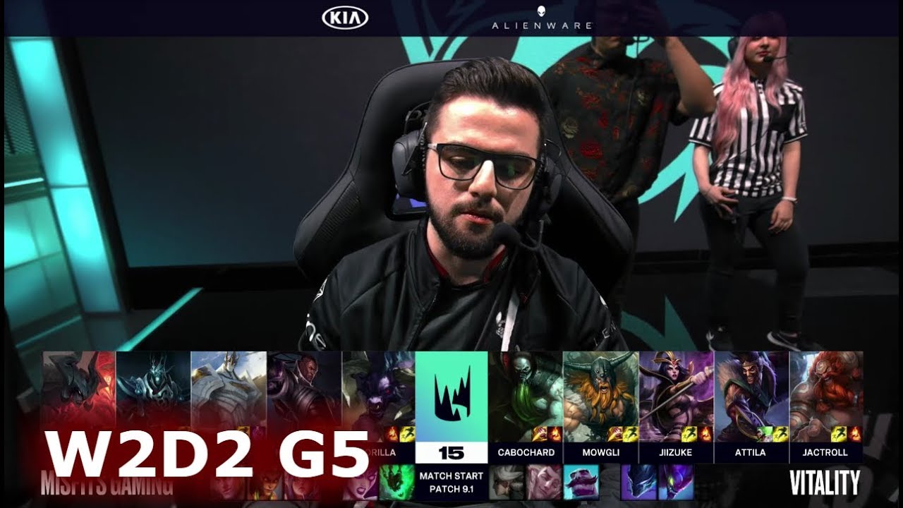 Misfits vs Vitality | Week 2 Day 2 of S9 LEC Spring 2019 (ex-EULCS) | MSF vs VIT W2D2