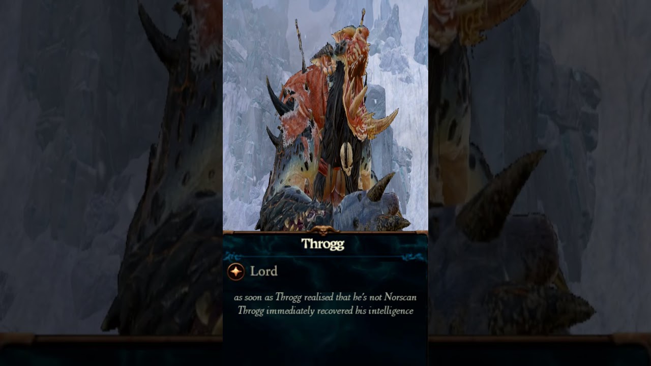 How Throgg Recovered his Intelligence in the Warhammer3 6.3 Patch