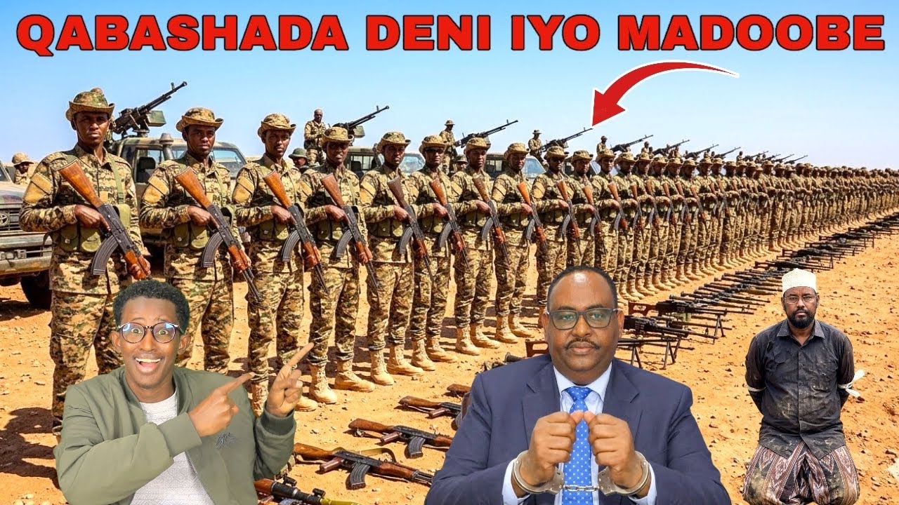 GUUL 10 KUN CIIDANKII SO QABAN LAHAA AXMED MADOOBE DENI LASO BANDHIGAY CABSI KATAAGAN GAROWE KISMAYO