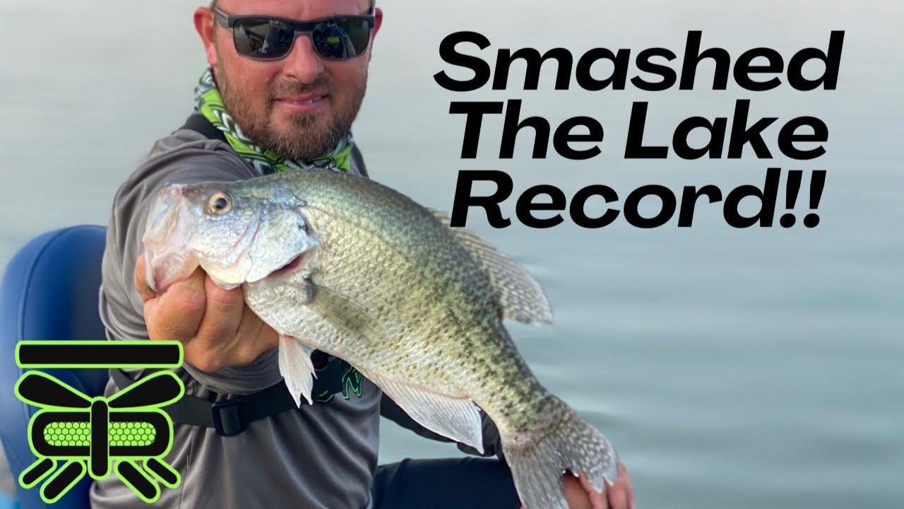 Unofficially Smashed the 15.25&rdquo; Lake Record w/This Giant WHITE CRAPPIE!!