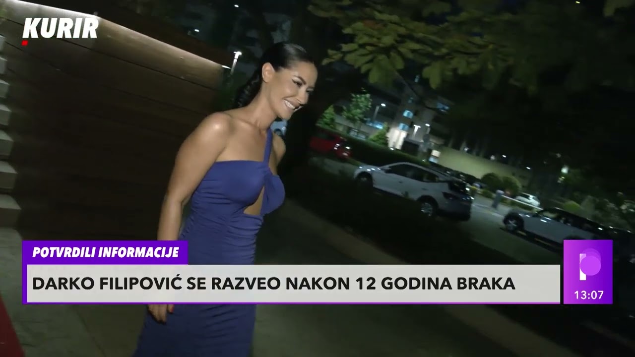 RAZVEO SE DARKO FILIPOVIĆ! Pukao brak posle 12 godina! Našla mu poruke pa ga OSTAVILA!