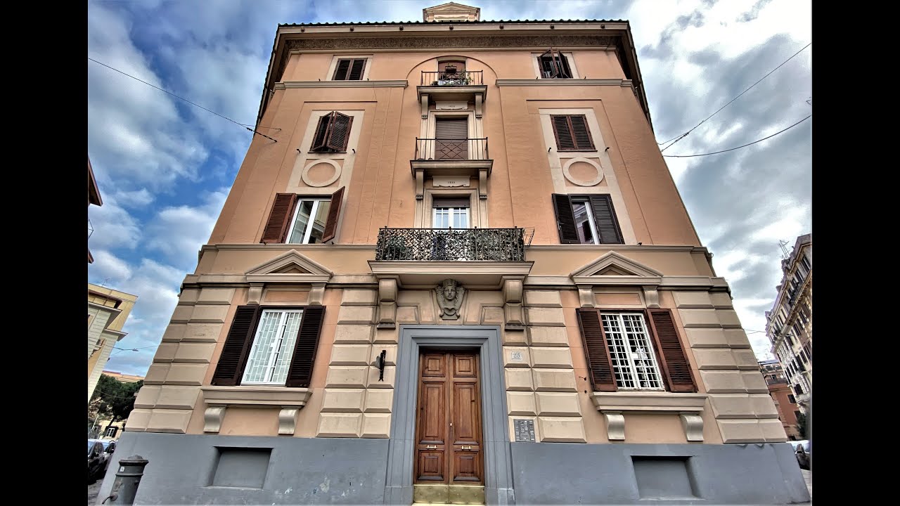 attico in vendita roma video tour roma coppedè 150 mq