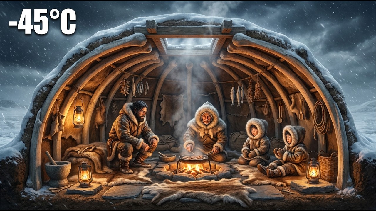 Как инуиты СОХРАНЯЛИ ТЕПЛО при &minus;40 &deg;F без дров и огня?