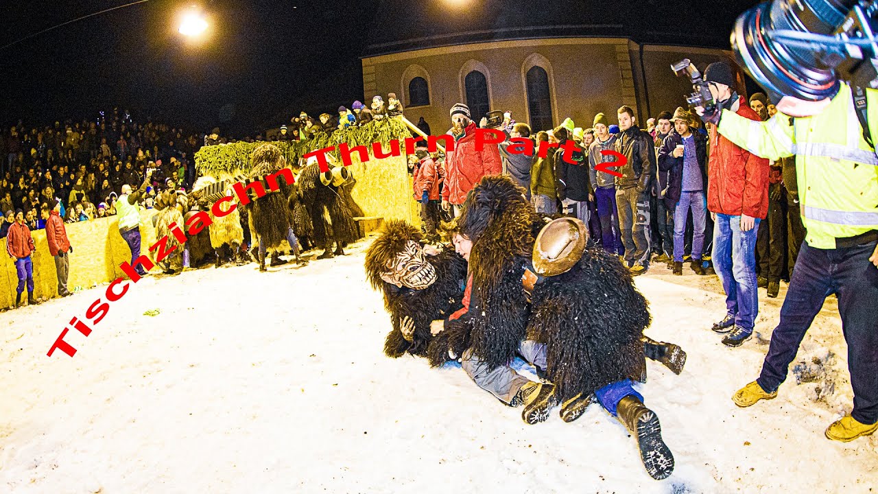 Tischziachn Krampus Thurn Osttirol 2018 Teil 2 Part 2