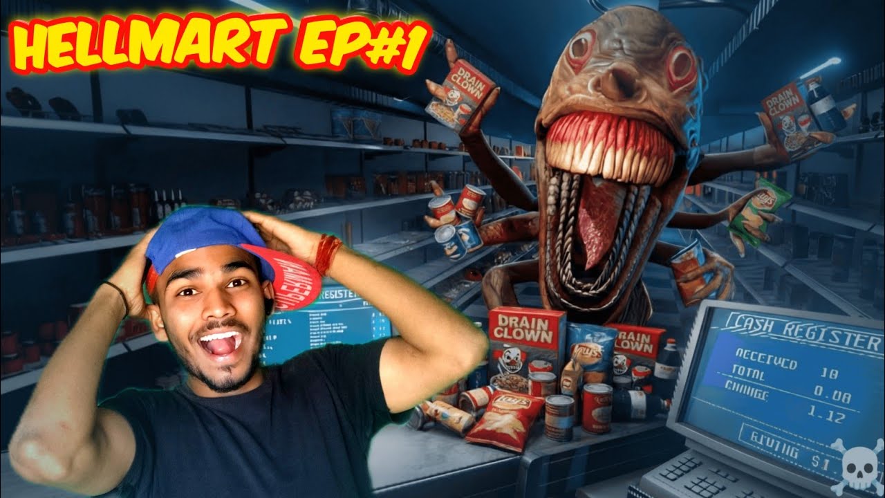 MONSTER NE DEKH LIYA! 😱 | Serving Customers from the Other World (Hellmart Gameplay)
