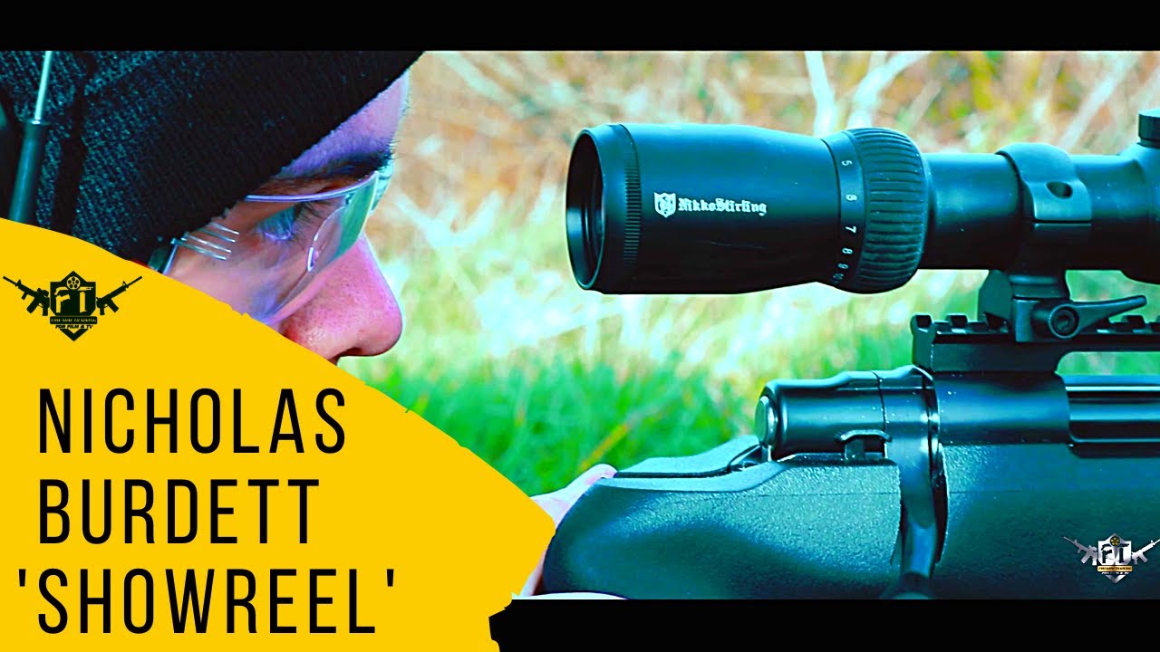 Nicholas Burdett while on the Handgun & Tactical Rifle Firearm Training for Film & TV Course UK