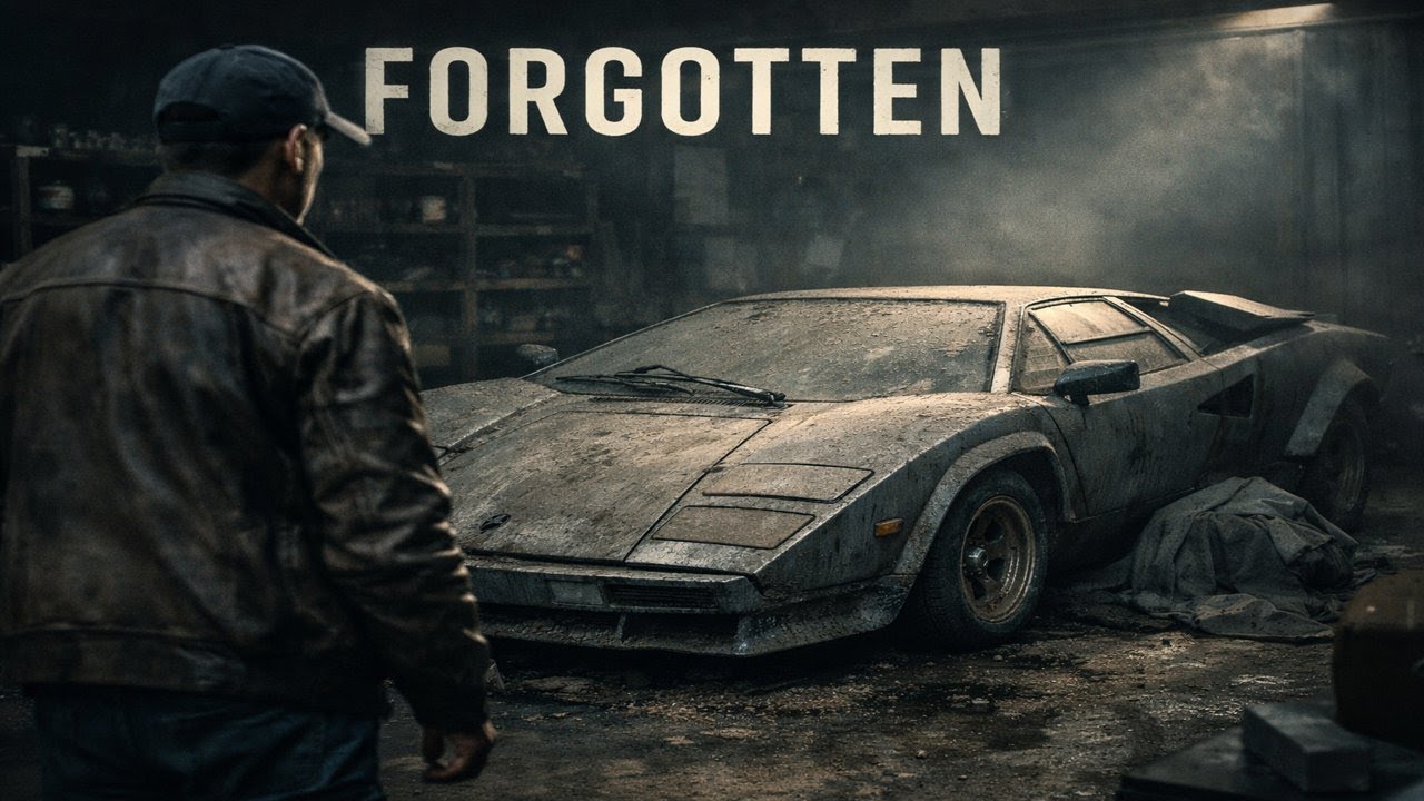 Forgotten Legend: Full Restoration of a 1976 Lamborghini Countach LP400 🛠️