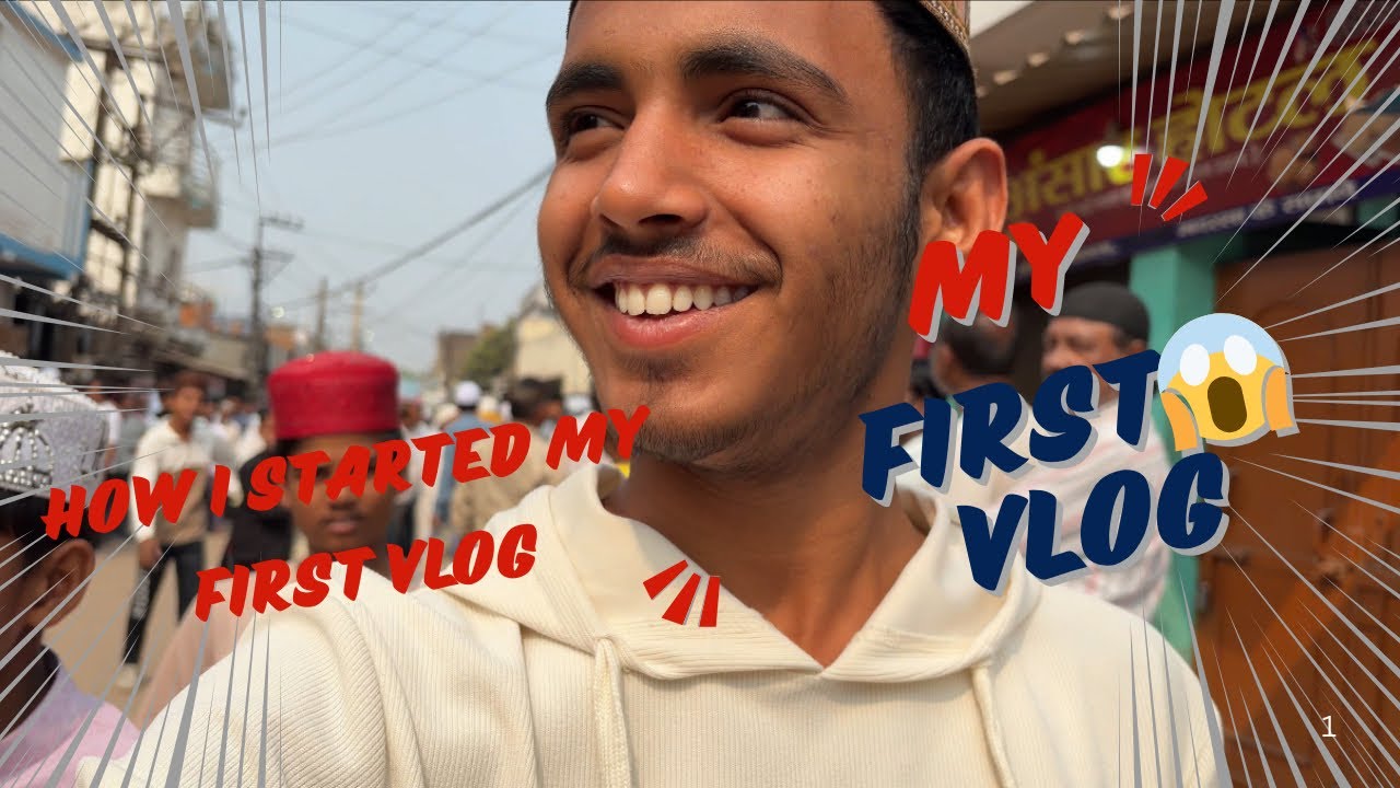 My first vlog , aaj aisa kya ho gya ki itna jayda beedh h