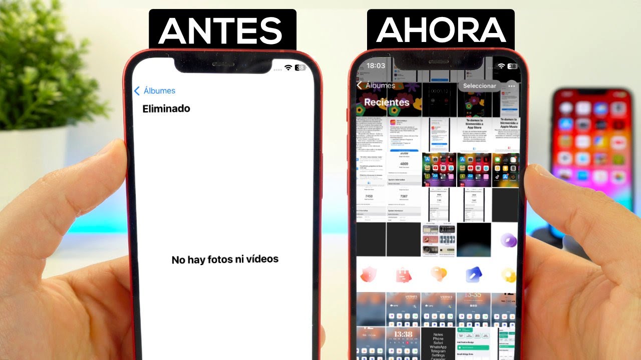 Cómo RECUPERAR fotos ELIMINADAS de iPhone ♻️ La única MANERA