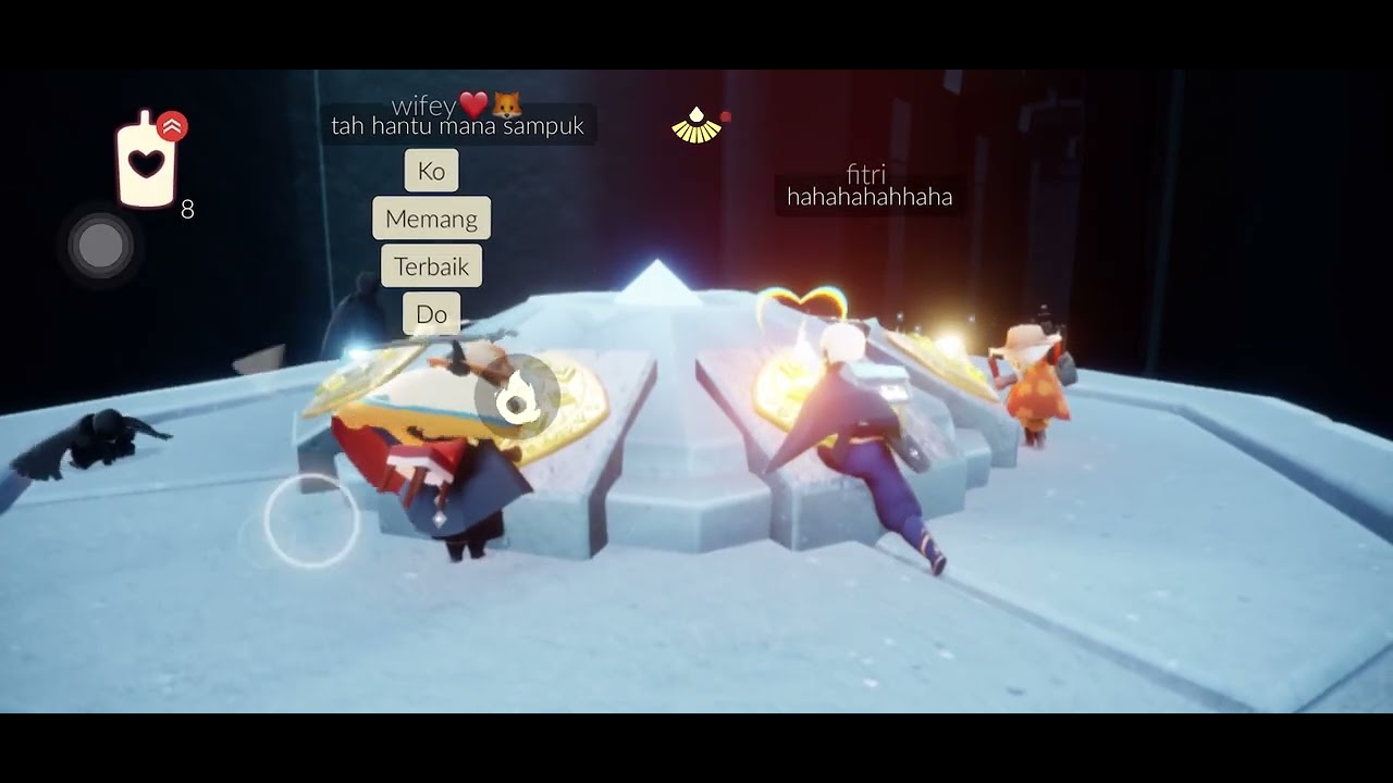 Sky children of the light 💡: Candle run with my friends 🌌 tower style😱