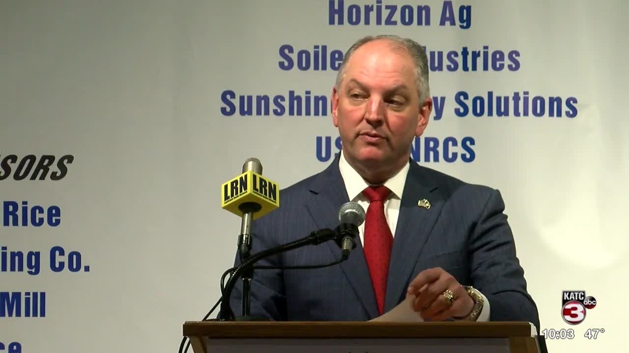 Acadiana rice farmers raise concerns about tariffs and the government shutdown