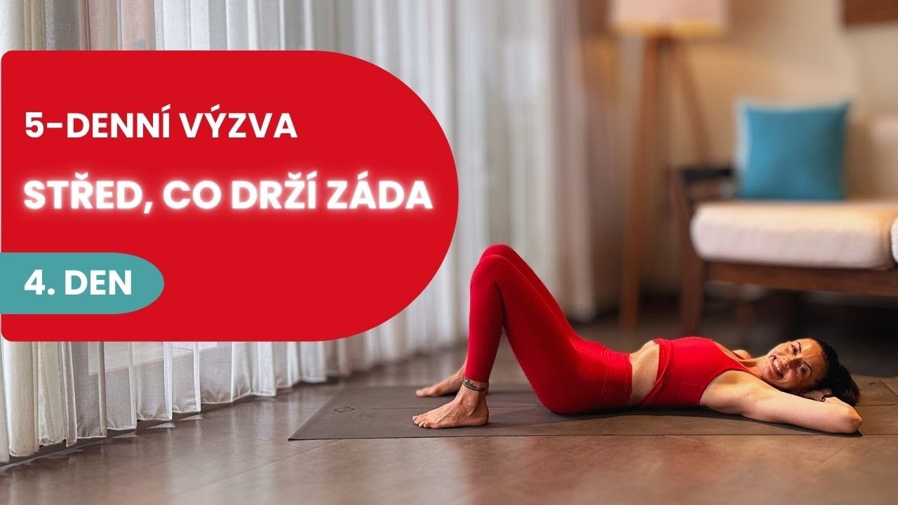 4️⃣ DEN |Dech, který aktivuje hluboké břišní svaly | 5-DENNÍ VÝZVA