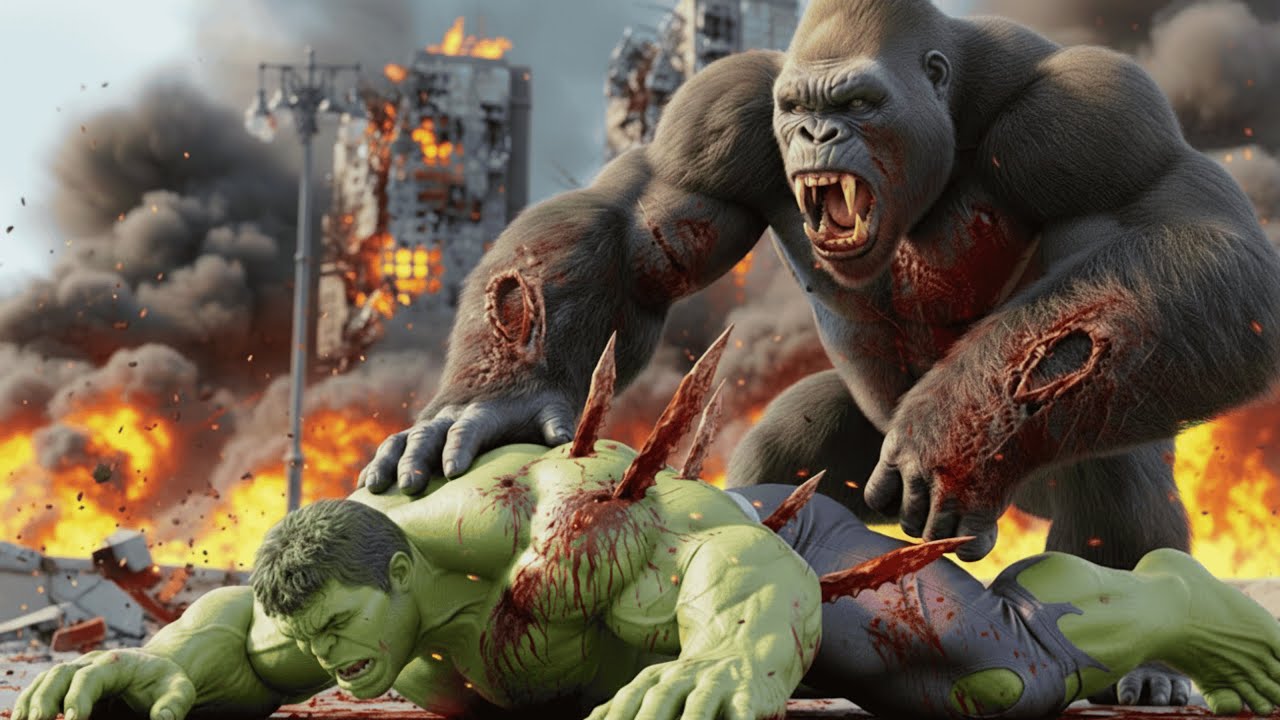 King Kong vs Hulk | Hulk Out of Control | Chaos in New York City