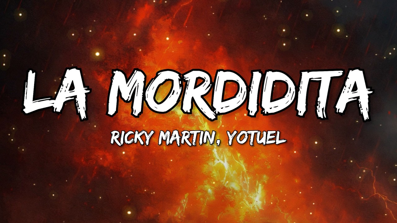 Ricky Martin - La Mordidita (feat. Yotuel) (Letra/Lyrics)