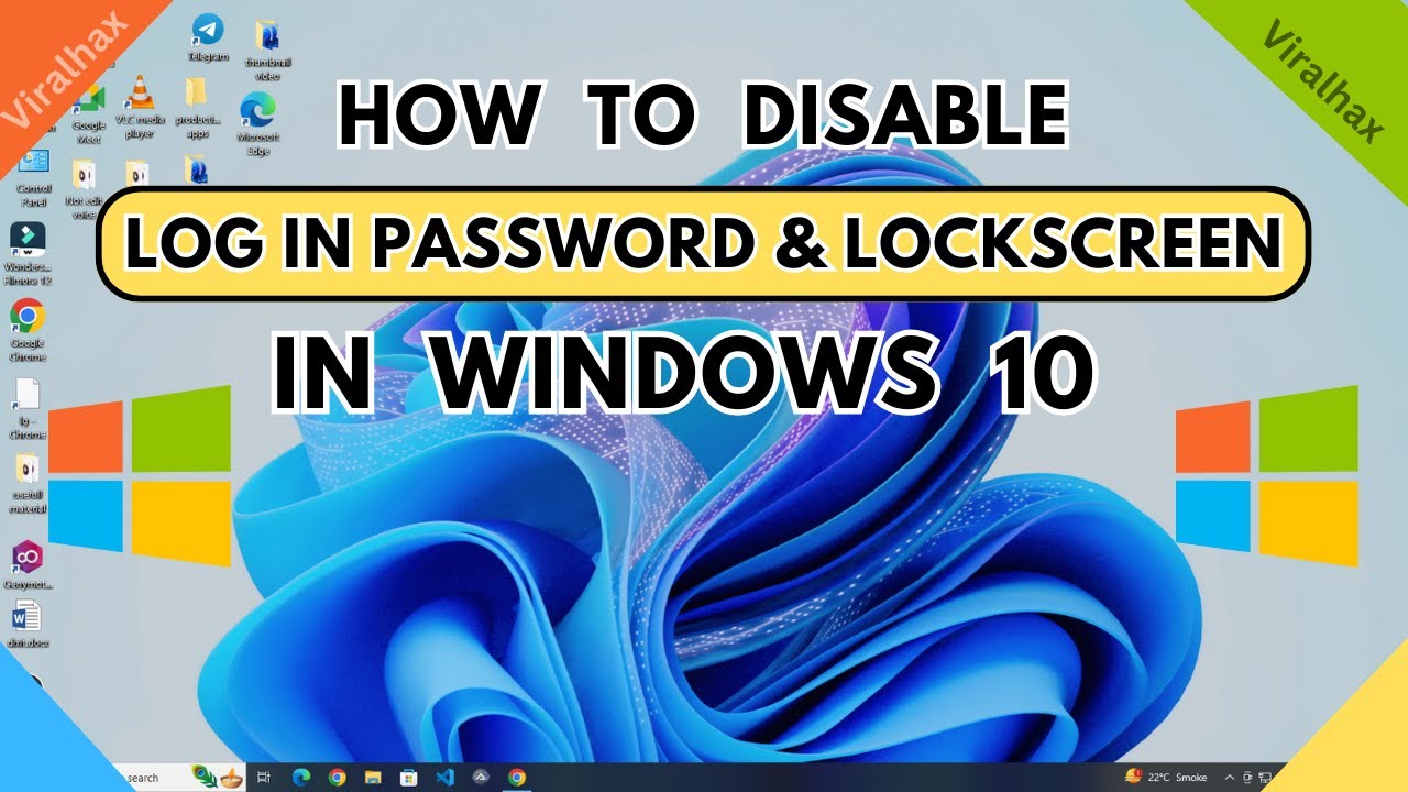 Как удалить пароль из Windows 10 | Удалить экран блокировки Windows 10