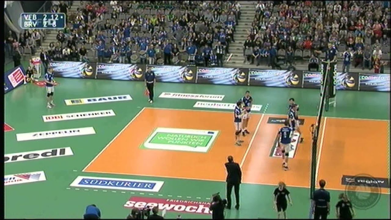 VfB Friedrichshafen gegen Berlin Recycling Volleys am 2.11.2014