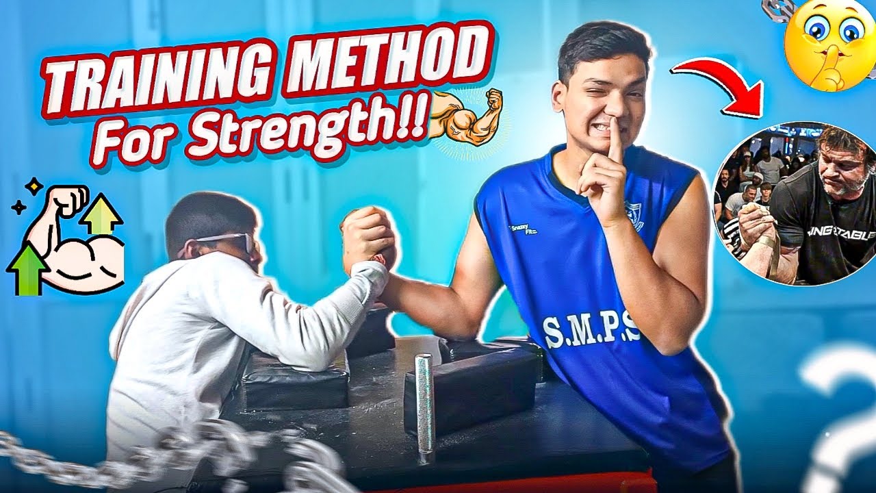 SECRET Method to Increase Speed & Strength in Armwrestling (Devon use it🤫)